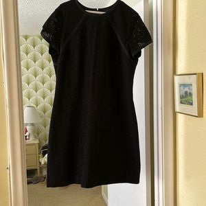 Black lace, 65% cotton, 23% nylon, 12% Viscose